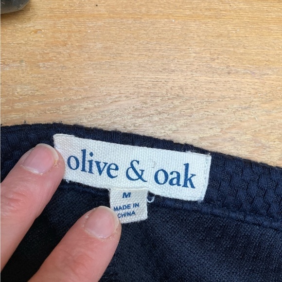 Olive and Oak mini navy textured skort. - Picture 6 of 6